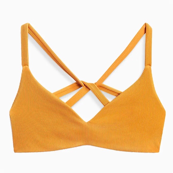 Boys + Arrows Dylan Goldilocks Ribbed Bikini Top - Picture 4 of 14